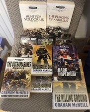 Warhammer 40K 10 Book Bundle/Job Lot - Ultramarines Omnibus Bastion Wars McNeill