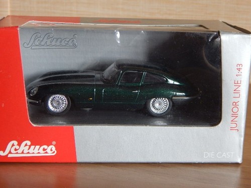 Schuco jaguar type green - schuco,
