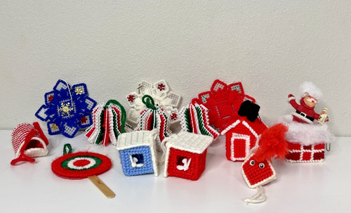 Vtg christmas ornaments - 13,