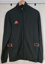 ADIDAS DARK GREEN TANGO HEAVY CLUB TAPE TAPE LOGO TRACK JACKET (DZ9611)  SIZE L 