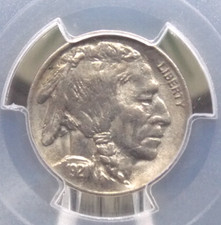1921 "P" Indian Head BUFFALO