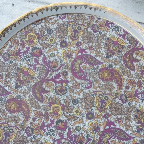 Limoges porcelain plate - r., p.