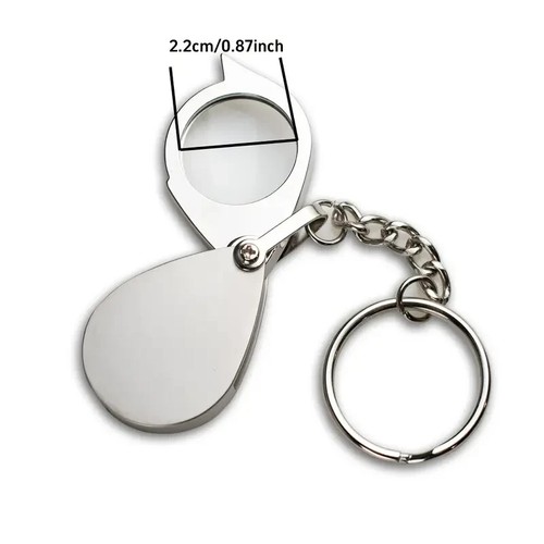 10x magnifier folding - magnifier, keyring