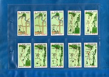 *CAN YOU BEAT BOGEY AT ST.ANDREWS*Full Set of 55 cards+Sleeves-Churchman-Exc.