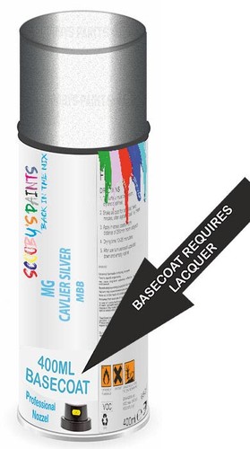 Basecoat aerosol for mg6 - mg,