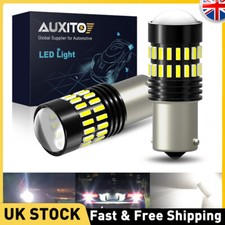 2x 1156 BA15S 382 LED Reverse Brake Light Bulbs P21W White Canbus Error Free 12V