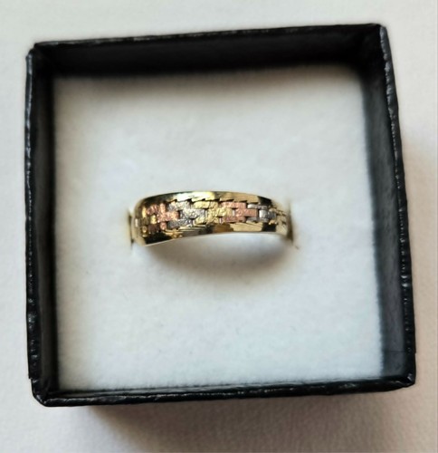 14k tri color gold - tri-color, basket