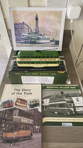 Blackpool balloon tram book - balloon,