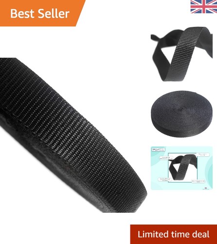 Heavy duty 25mm black - 4m,