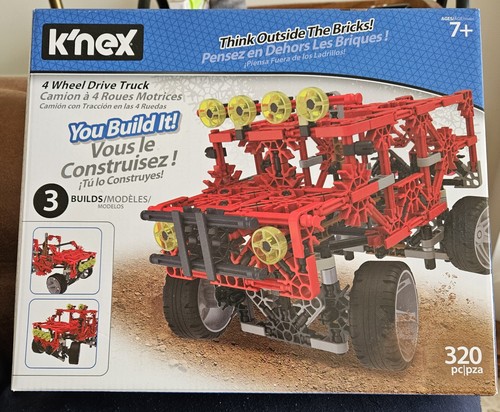 Nex wheel drive truck - k'nex, 4