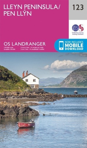 Lleyn peninsula landranger map - lleyn,