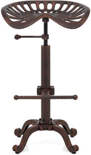 Rustic industrial bar stool - rustic,