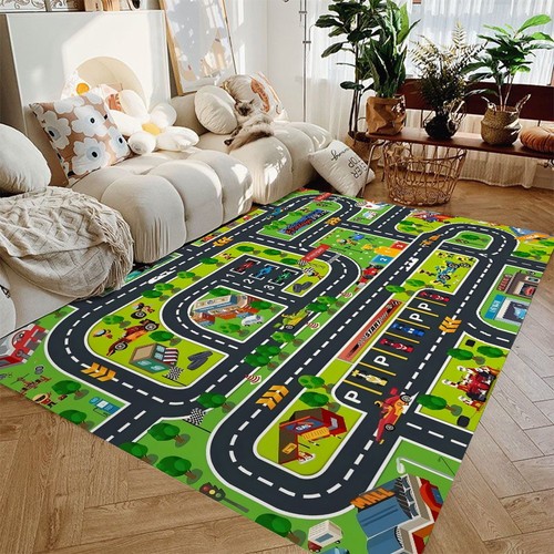 Kids racing track - kids, play