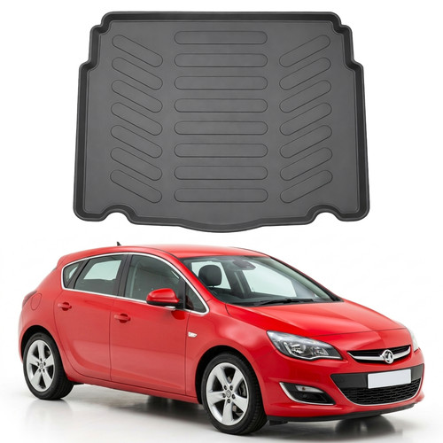 Tailored rubber boot tray - rubber,
