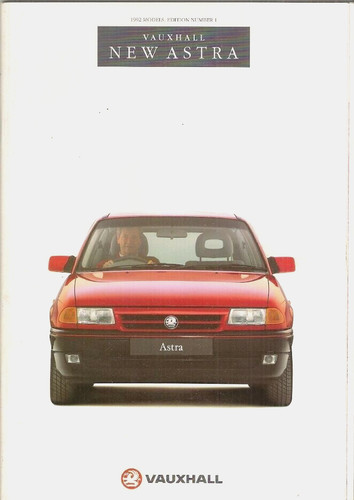 Vauxhall astra mk3 1991 - vauxhall, uk