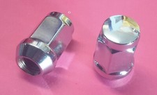 16 Chromed 3/8"unf Wheelnuts