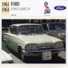 1961-1963 FORD CONSUL CLASSIC
