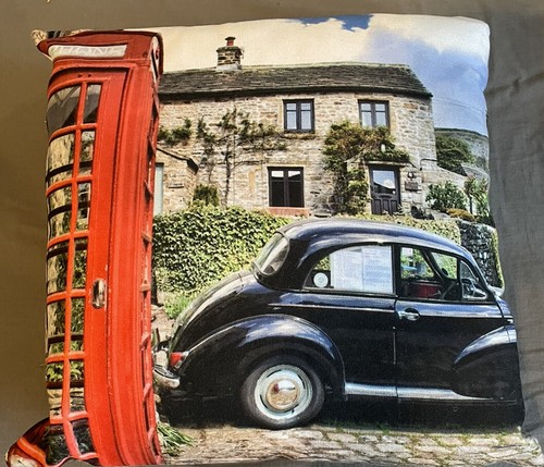 Morris minor cushion - cushion, pillow