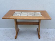 Vintage Danish Teak Dining Table with Tiles Gangso Mobler MCM/Retro/Denmark