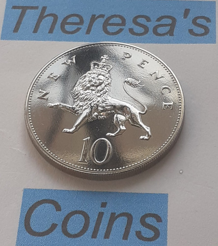 1976 proof 10p - proof, crowned