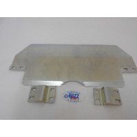 Lambretta Series 1 Early Series 2 Splash Plate Galvanised with Brackets 000381