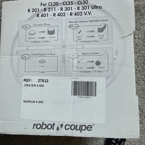 Cabbage grater rg9 for robot - cabbage,
