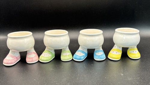 Vtg walking egg - walking, cup