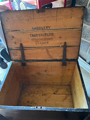 Champion wooden trunk - trunk, chest