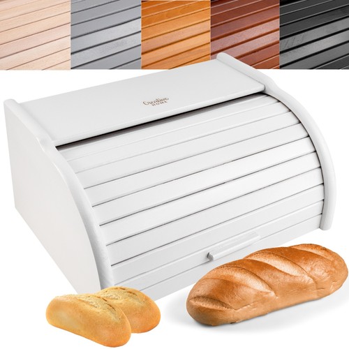 Wooden bread bin box - bin, |