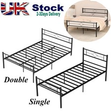 Strong Metal Bed Frame 3ft