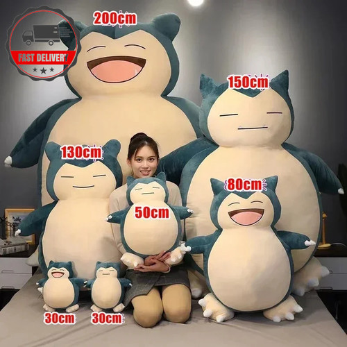 Giant snorlax plush cover - giant,