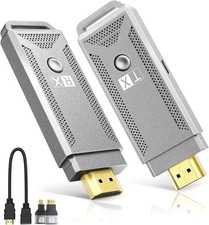 Wireless HDMI Plug and Play Transmitter and Receiver [100M Range] 