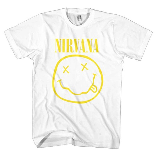 Nirvana yellow grunge face - yellow,