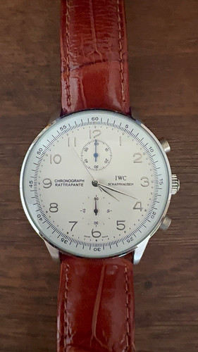 Iwc chronograph rattrapante - chronograph,