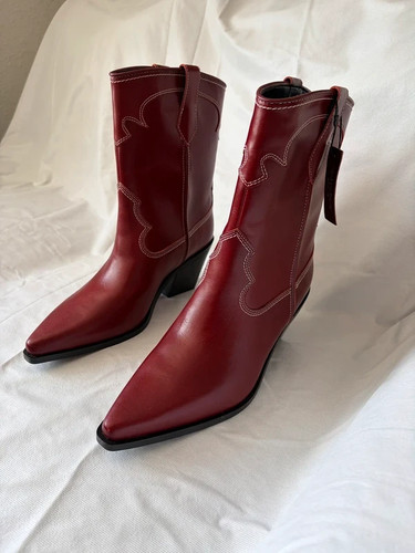 Collection red leather - m&s,