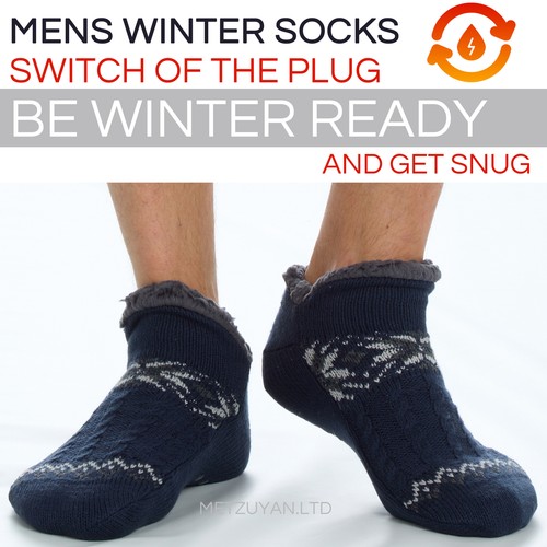 Mens low cut winter thermal - mens,