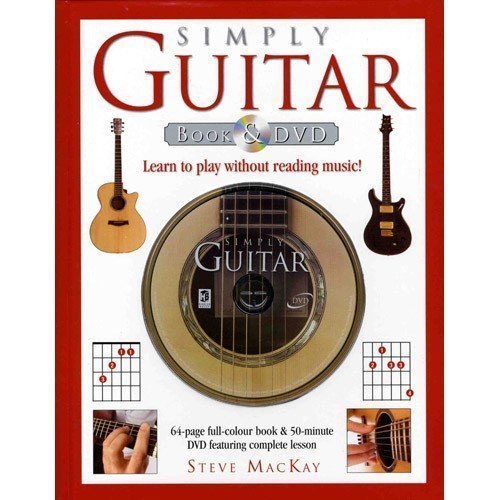 Simply guitar book - book, dvd-steve