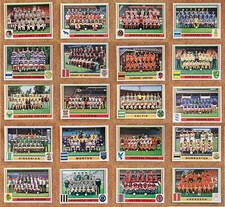 PANINI 85 (1985) Football Single Recovered Squad Stickers - Various Teams