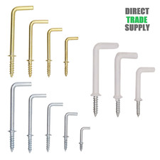 Dresser Hooks Square Screw In