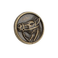 Buttons DIY Antique Bronze