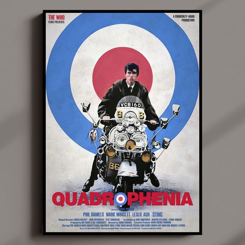 Quadrophenia the who print - quadrophenia,
