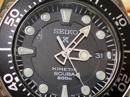 Seiko kinetic diver scuba - seiko,