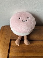 Soft Toy Pink White Macaroon