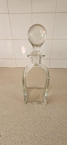 Vintage glass decanter - vintage,
