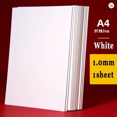White thick kraft - a4,