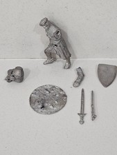 54mm Knight Figure Metal D