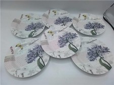 Royal Worcester plates "scented flowers"