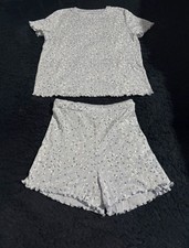 Girls floral pjs