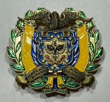 USMC MSG Marine Security Guard Challenge Coin Bogota, Columbia