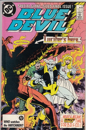 Blue devil 1986 - devil,